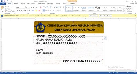 Download as pdf, txt or read online from scribd. FORMAT KARTU NPWP KOSONG BISA DI EDIT UNTUK MEMBUAT NPWP ...