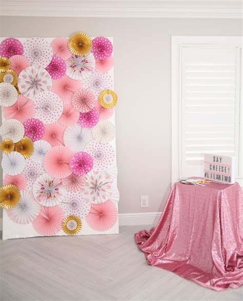 Diy How To Make A Photo Booth Backdrop Celebration Stylist