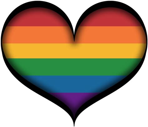 Gay Pride Rainbow Flag Heart Sticker Pride Sticker Transparent My Xxx