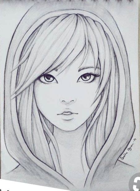 Pin By Hüsna Kamış On Karakalem Anime Girl Drawings Easy Drawings
