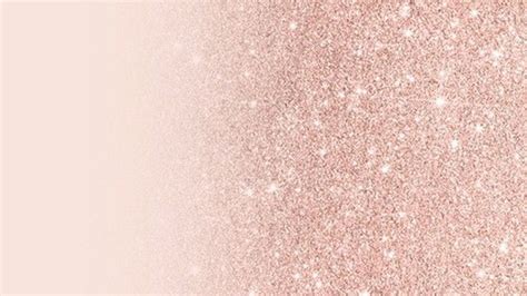 Decorative Rose Gold Background With Glitter Effect Stock Illustration