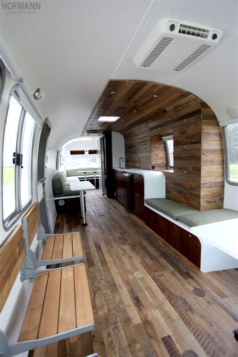 This Contemporary Yet Comfortable Mobile Office Is A Hofmann Architecture Design Airstream