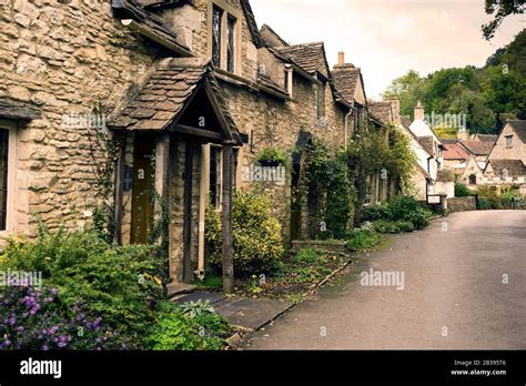 Castle Combe England Is An Architectural Picturesque Village Filled