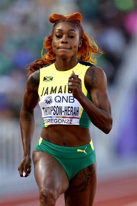 Track And Field Beautiful Black Women Strong Women Jamaica Thompson
