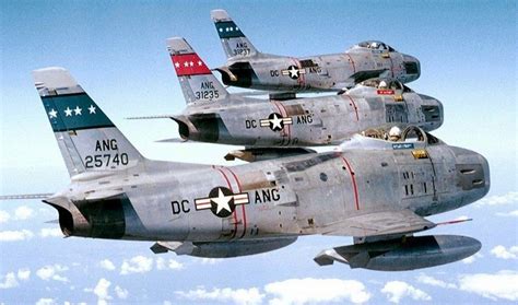 The district of columbia air national guard (dc ang) is the aerial militia and air force reserve organization of the district of columbia, united states of america. North American F-86H Sabre - Washington DC Air National Guard (ANG) | Aviation, Fighter jets ...