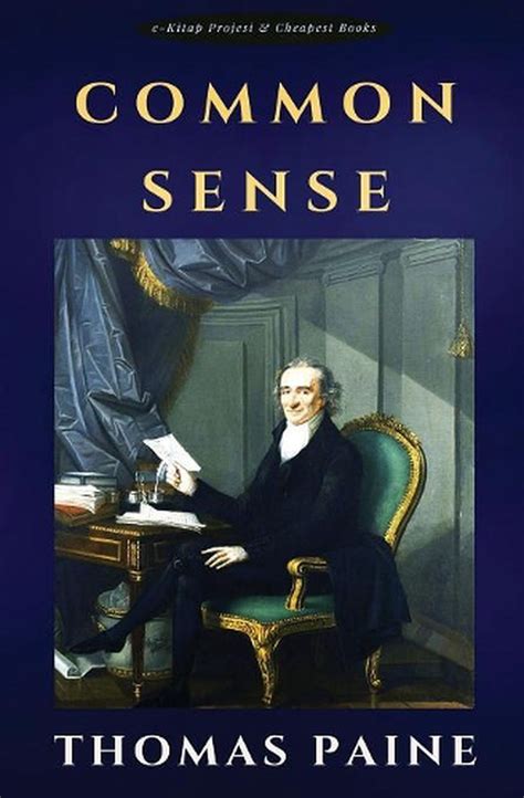 Common Sense By Thomas Paine Paperback Book Free Shipping