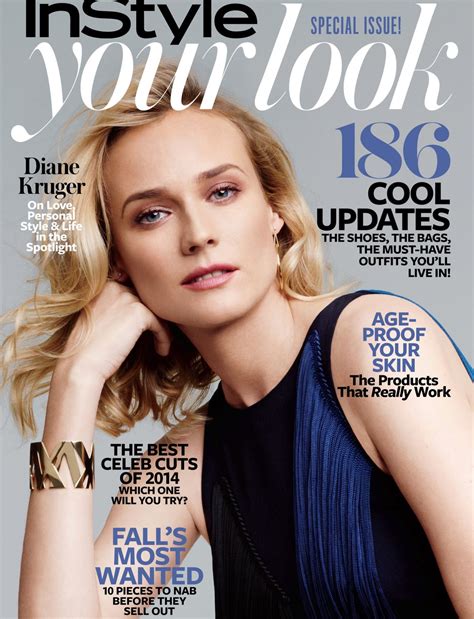 Congratulations to mike duxbury on this amazing capture!!! Diane Kruger - InStyle Magazine - Your Look Special (August 2014 Cover)