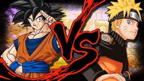 Goku Vs Naruto Wallpapers Top Free Goku Vs Naruto Backgrounds