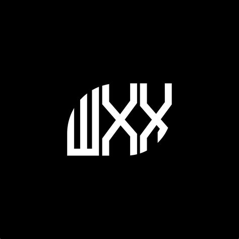 Wxx Letter Logo Design On Black Background Wxx Creative Initials