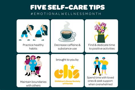 Important Self Care Tips Emotional Wellness Month Childrens Home