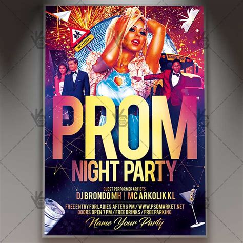 Prom Flyers Template Free For Your Needs