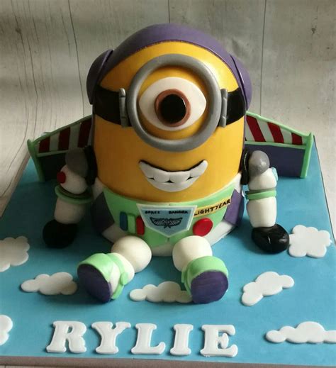 Minion Buzz Lightyear Cake Minion Cookies Cake Minion Minion Birthday
