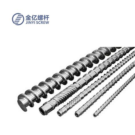 Nitriding Screw Barrel For Peppabspet Plastic Machine China Tin