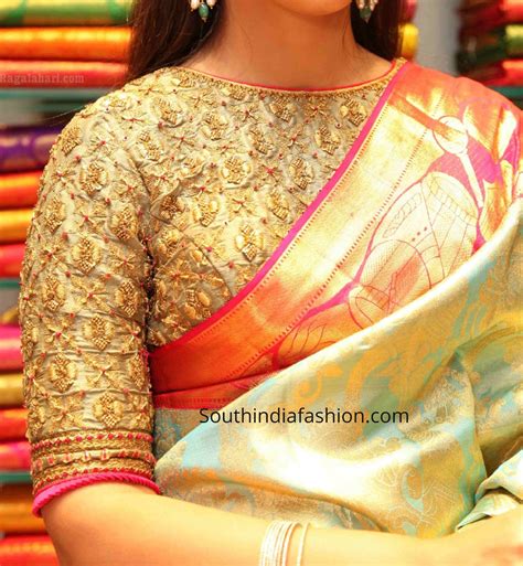 Pattu Saree Blouse Designs New Blouse Designs Bridal Blouse Designs