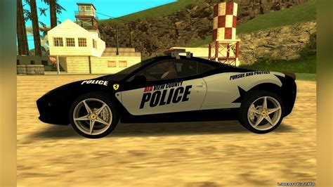 Download Ferrari Italia Police For Gta San Andreas