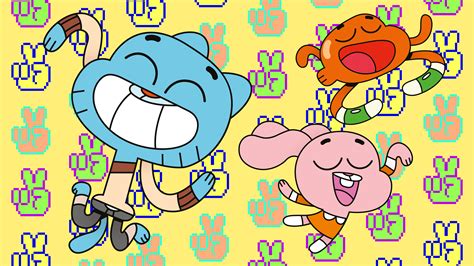 Cartoon Net Charms With Clever Import Gumball