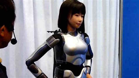 Hrp 4c Female Robot Dances Sings Frightens Hot Youtube