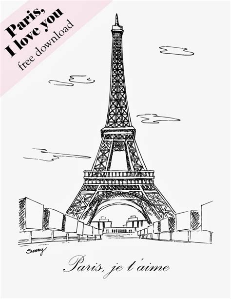 Paris Drawing At Getdrawings Free Download