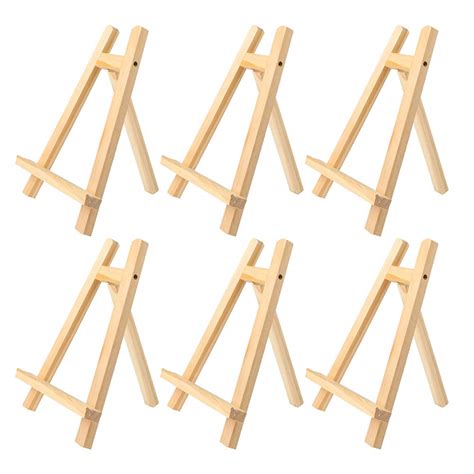 Buy Bangqiao 6 Pack 950 Inch Natural Pine Wood Small Op A Frame