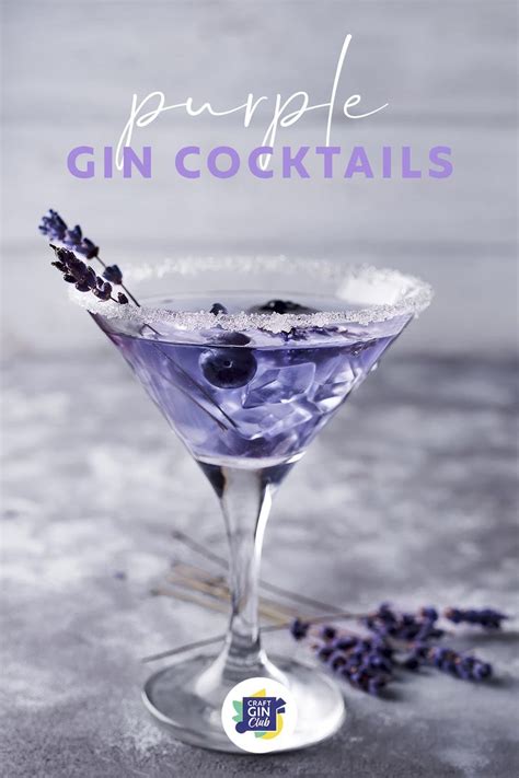 Indulge In Purple Gin Cocktails A Feast For The Senses