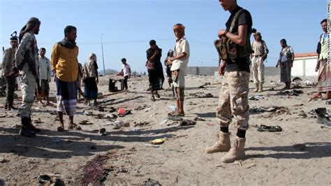 Suicide Bomber Kills More Than 50 In Yemen Isis Claims Responsibility