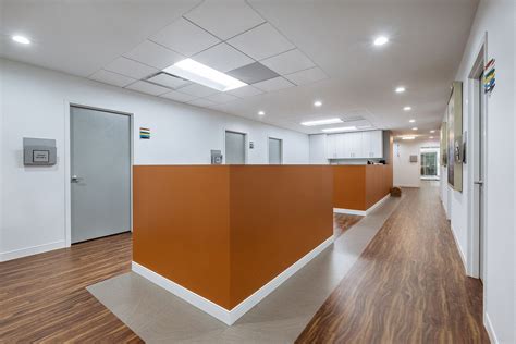 Allergy Center Reception Area Interior Design Arminco Inc Office