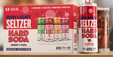 Bud Light Seltzers New Hard Sodas Are Inspired By Classic Soda Flavors
