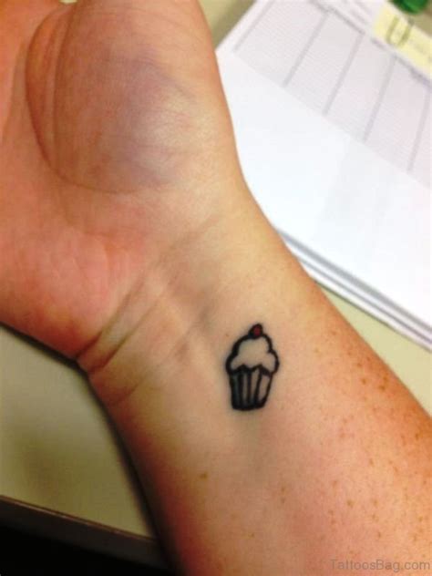 25 Cute Cupcake Tattoos On Wrist Tattoo Designs