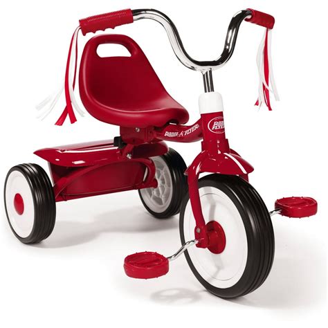 Radio Flyer Ready To Ride Folding Tricycle Red