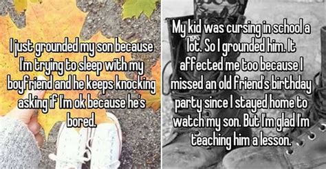 Parents Confess Their Different Reasons For Grounding Kids