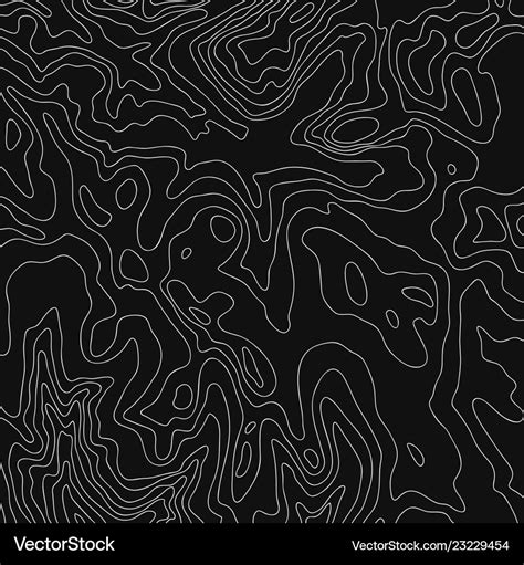 Black And White Topographic Map Zip Code Map
