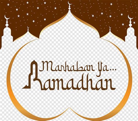 Gambar Marhaban Ya Ramadhan Kaligrafi Ramadhan Mubarak Png Download