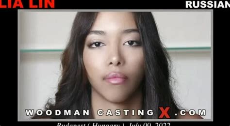 Lia Lin Woodman Casting Interview Pussy Anal Gape
