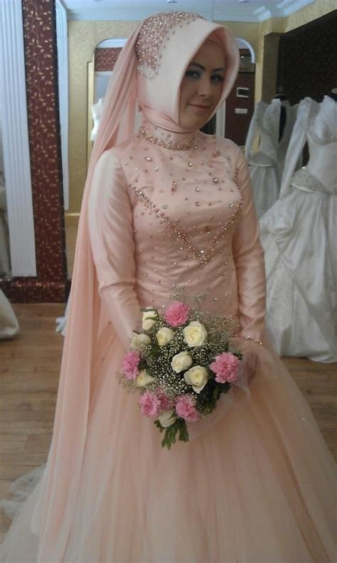 Turkish Brides ☪ Bridal Hijab Wedding Wedding Dresses Hijab Gowns Dresses Bride In Hijab