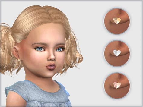 Sims 4 Male Child Earrings The Best Produck Of Earring