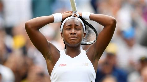 Cori Gauff Seizes Her Moment Upsetting Venus Williams At Wimbledon The New York Times