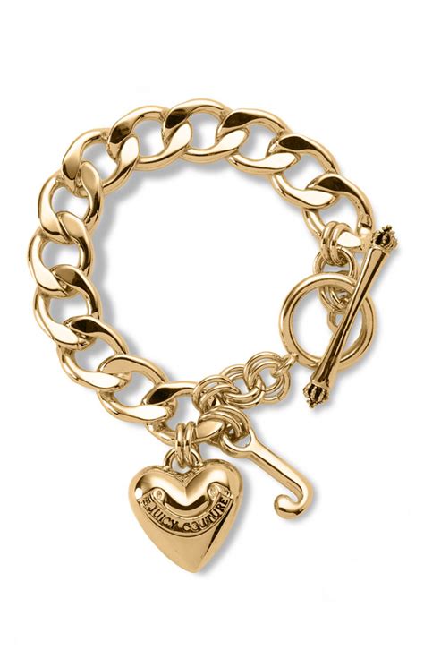 Bags Juicy Couture Charm Starter Bracelet Gold