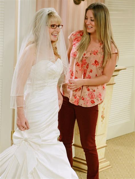 Big Bang Theorys Bernadette Finds A Wedding Dress For Season 5