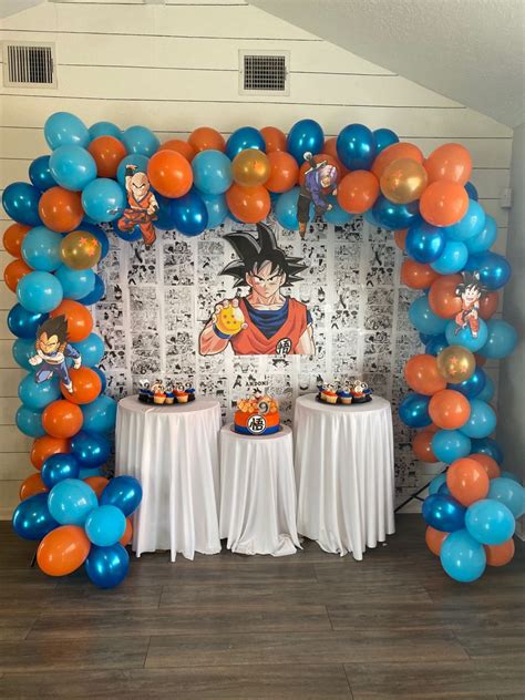 Dragon Ball Z Birthday Party Ball Birthday Parties Dragon Birthday
