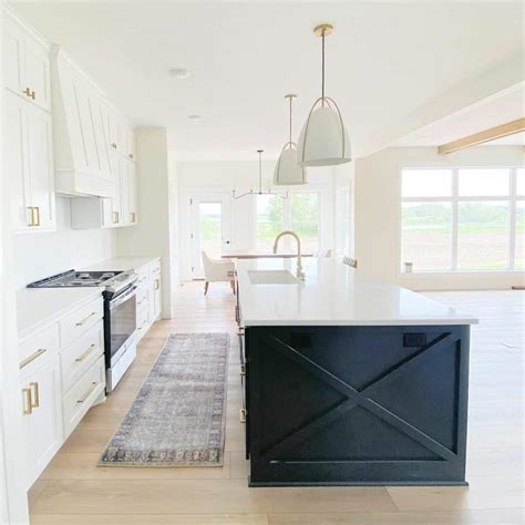 White Kitchen Cabinets With Gold Hardware Soul And Lane