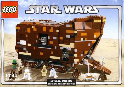 Jawa Sandcrawler Lego Star Wars 2005 Basic Sets 10144