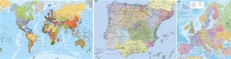 Mapamundi Mapas Murales Espana Y El Mundo Images