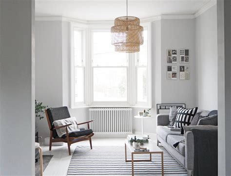 My Scandi Style Living Room Makeover Painted White Floors And Light