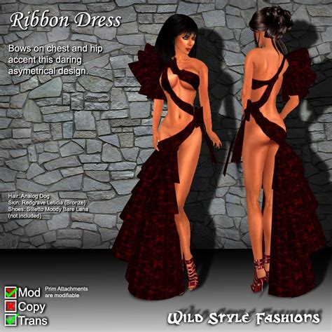 Wild Style Fashions Tm The Most Daring Dress In Sl