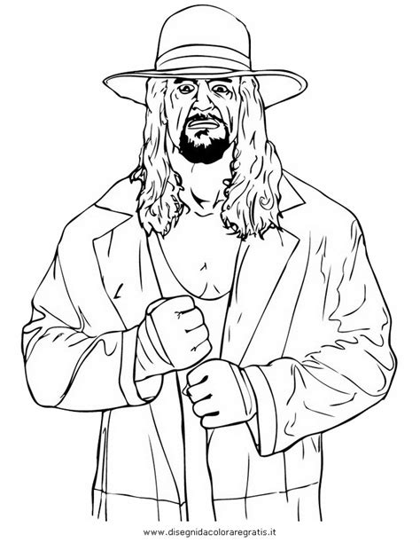 Free printable wwe coloring pages for kids 15. Wwe Coloring Pages Of Undertaker