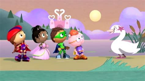 Super Why Full Episodes English ️ The Swan Maiden ️ S01e47 Hd Youtube