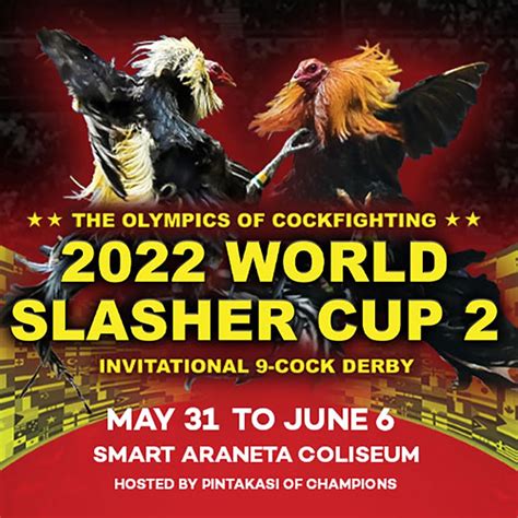World Slasher Cup Expected To Attract Worlds Top Cockers