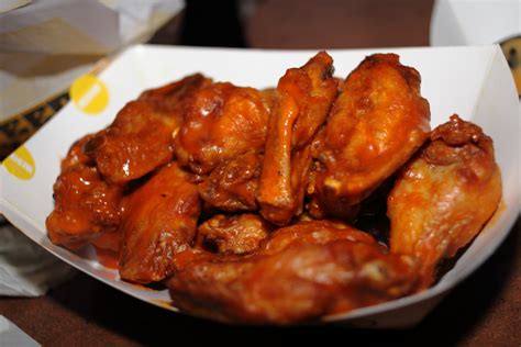 Perfect for enjoying on football sunday or as a tasty appetizer. Spicy Hot Wings @ Buffalo Wild Wings | Spotted on Foodspotti… | Flickr