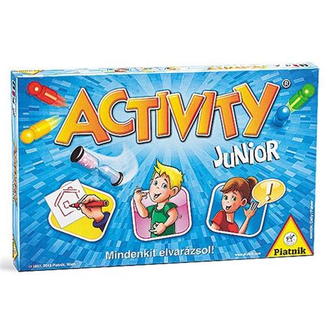 Activity Junior Társasjáték Társasjátékok Bűbáj Webjáték