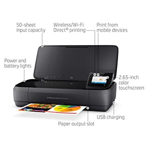 Buy Hp Officejet 250 All In One Portable Printer With Wireless And Mobile